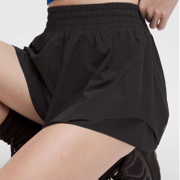 Lululemon Shake It Out High-Rise Running Short 2.5" Black (NWT) - Picture 5 of 10